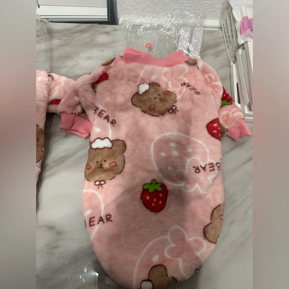 Pretty in Pink Small Pet Sweater Dog/Cat - Picture 5 of 5